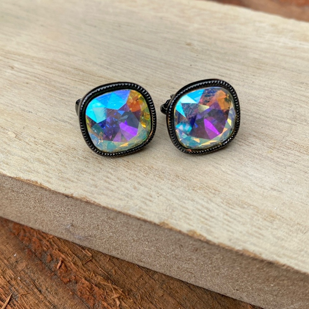 Anne Klein Cushion-Cut Earrings